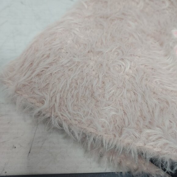 Moncler 1 Genius JW Anderson Pink Furry Logo Winter Bucket Hat - Picture 3 of 6